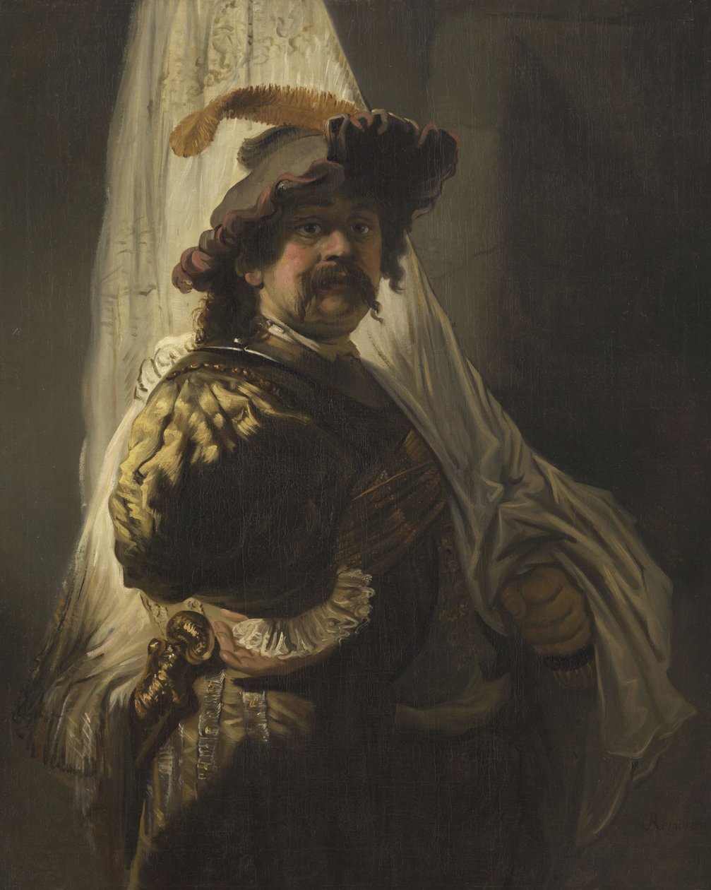 Flagbæreren af Rembrandt van Rijn