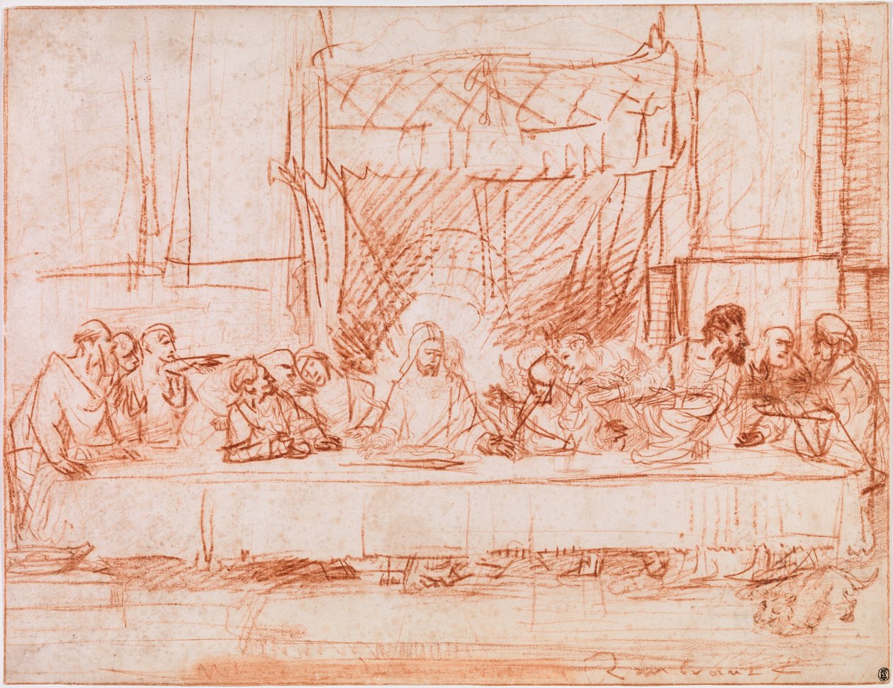 Den sidste nadver af Rembrandt van Rijn