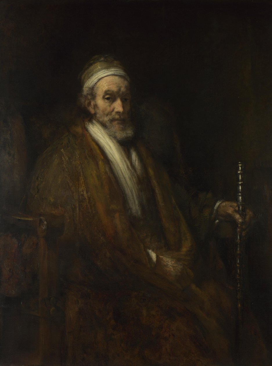 Portræt af Jacob Trip, ca. 1661 af Rembrandt van Rijn
