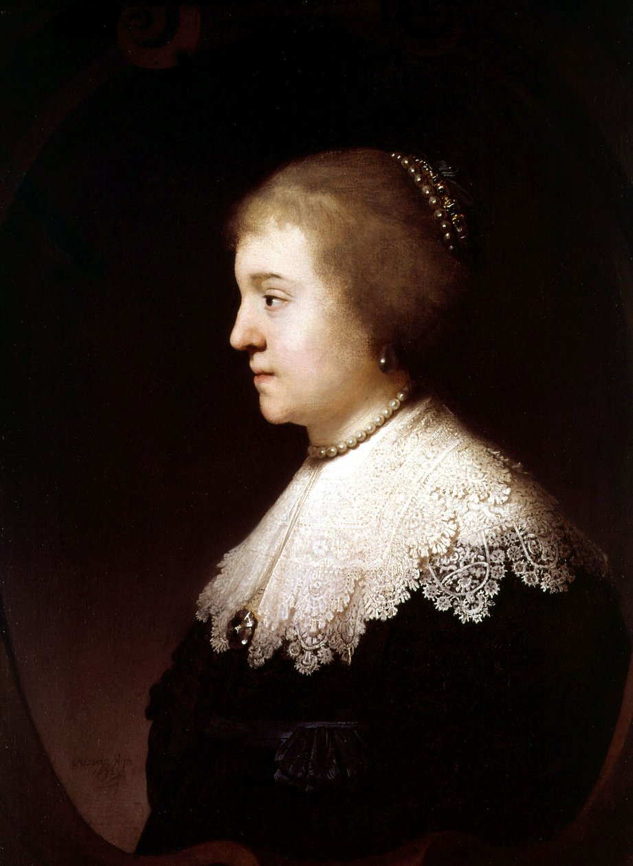 Amalia af Solms, 1632 af Rembrandt van Rijn