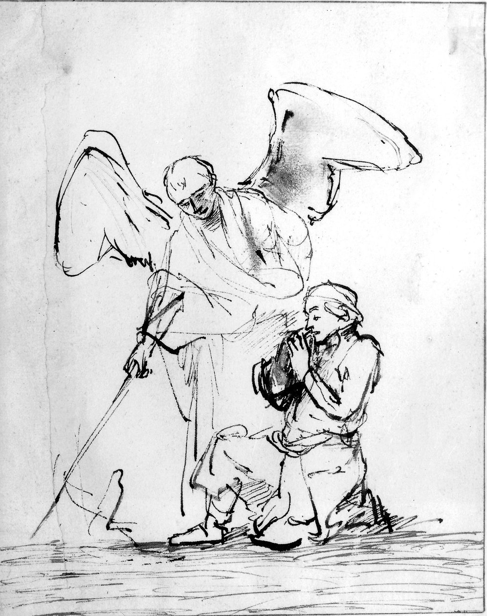 Tobias og englen af Rembrandt van Rijn