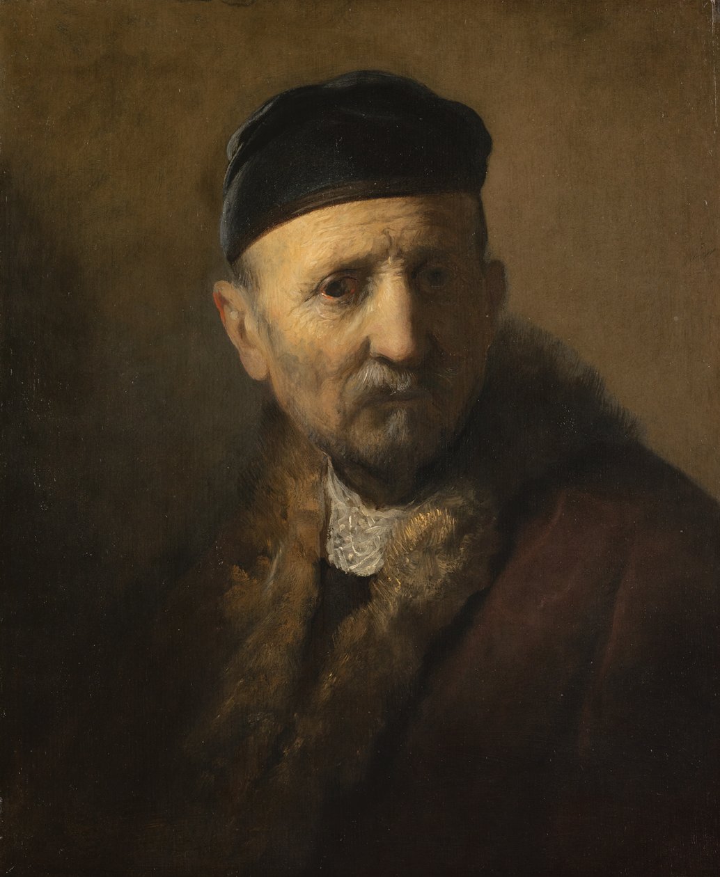 Tronie af en gammel mand, 1630-1631 af Rembrandt van Rijn