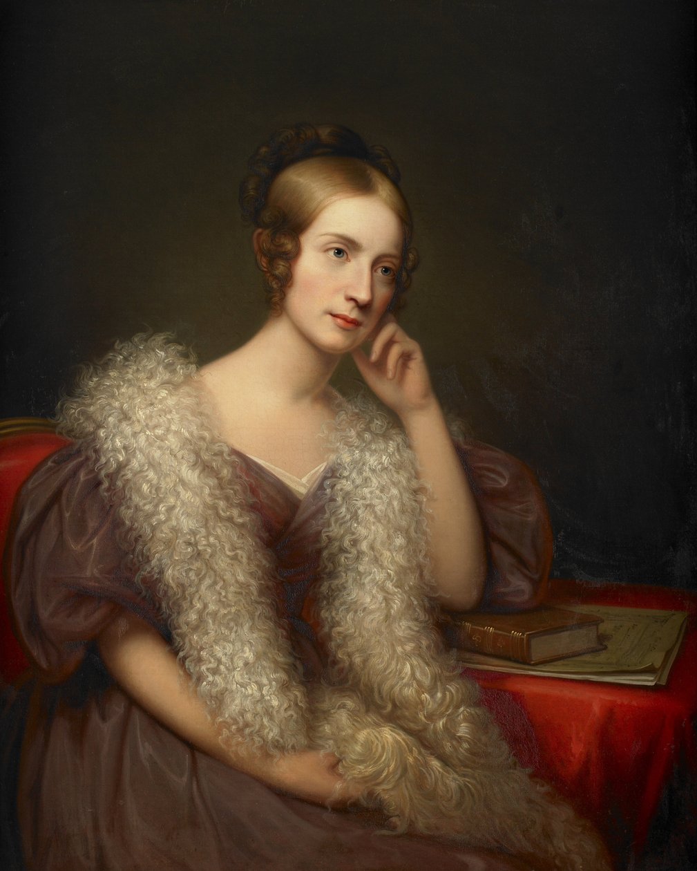 Caroline Louisa Pratt Bartlett af Rembrandt Peale
