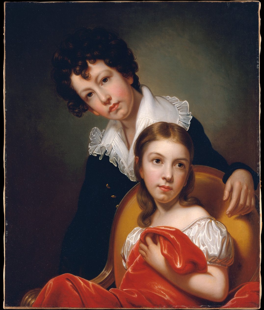 Michael Angelo og Emma Clara Peale af Rembrandt Peale