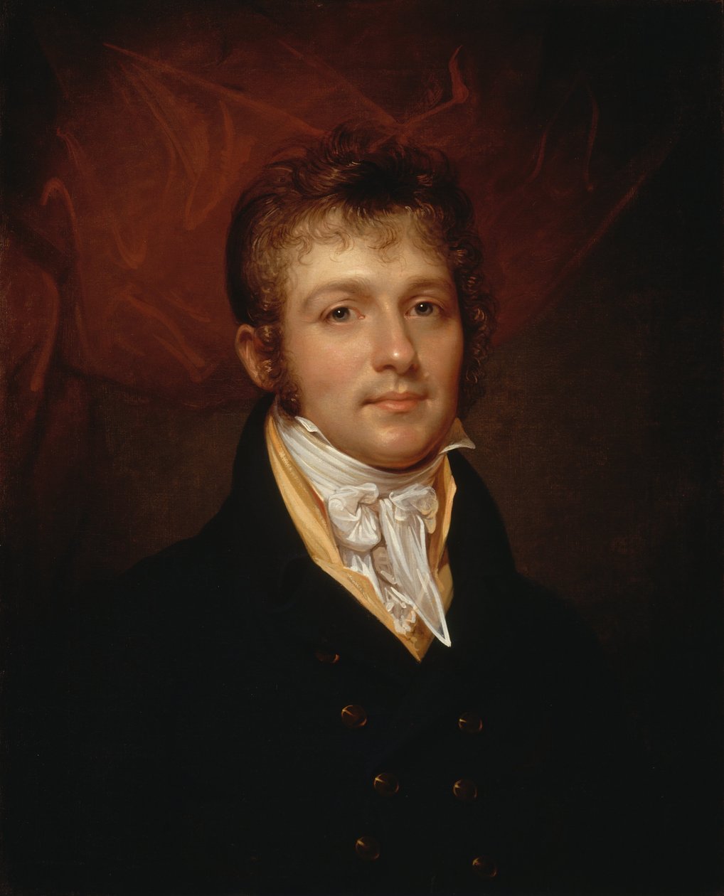 Portræt af Edward Shippen Burd fra Philadelphia af Rembrandt Peale