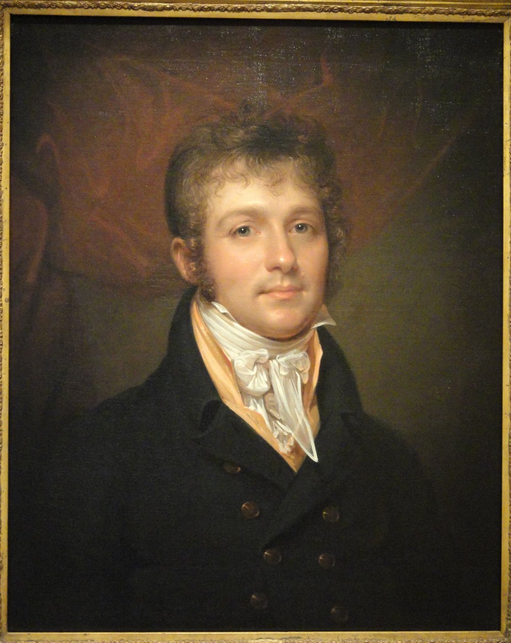Portræt af Edward Shippen Burd fra Philadelphia af Rembrandt Peale