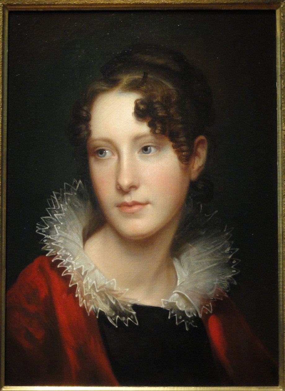 Portræt af Rosalba More af Rembrandt Peale