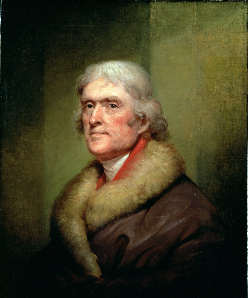 Portræt af Thomas Jefferson, 1805 af Rembrandt Peale