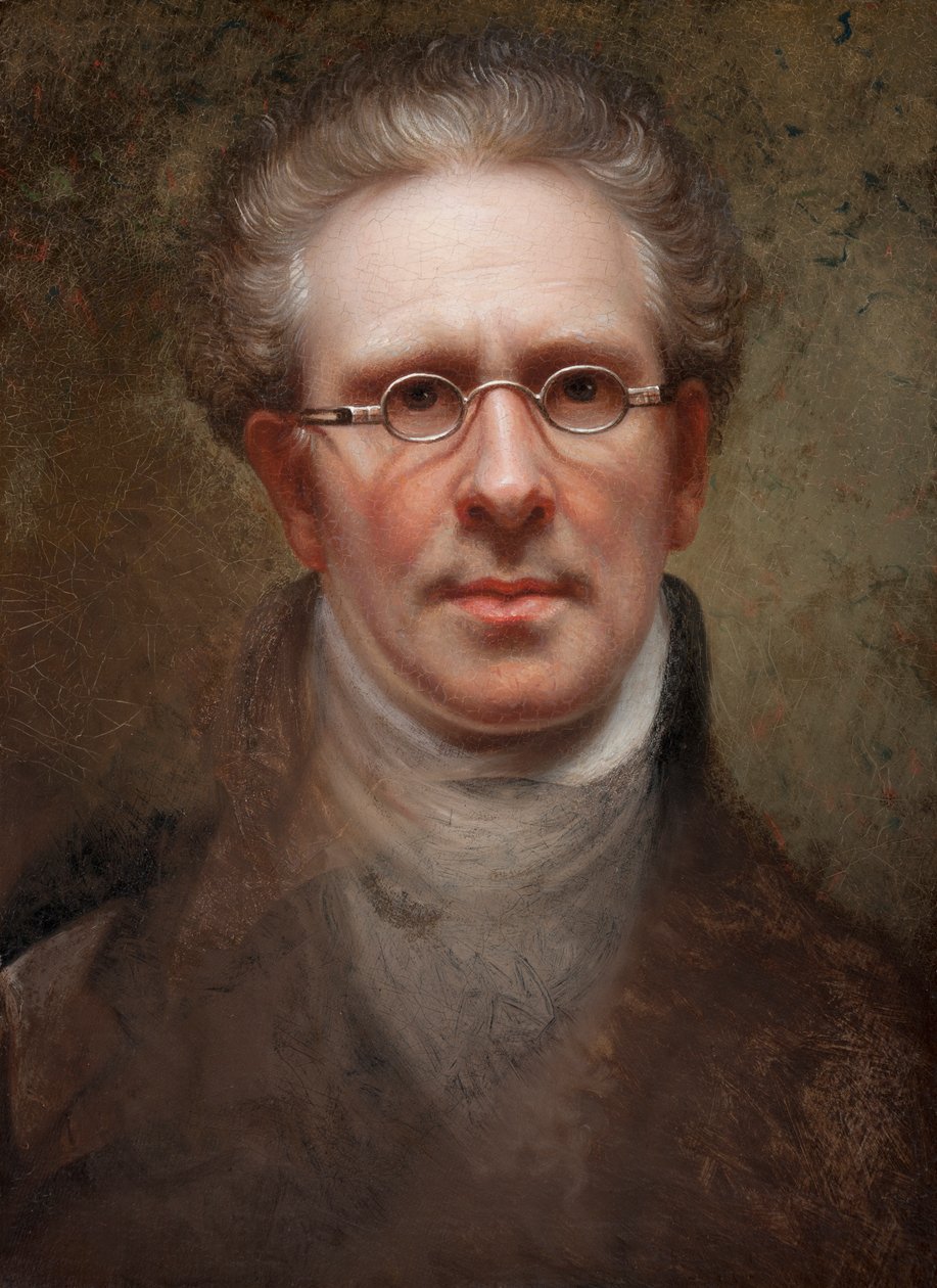 Selvportræt, 1828 af Rembrandt Peale