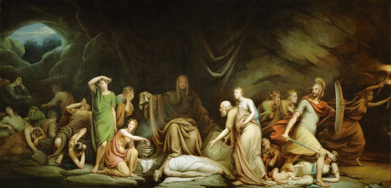Dødsretten, 1820 af Rembrandt Peale