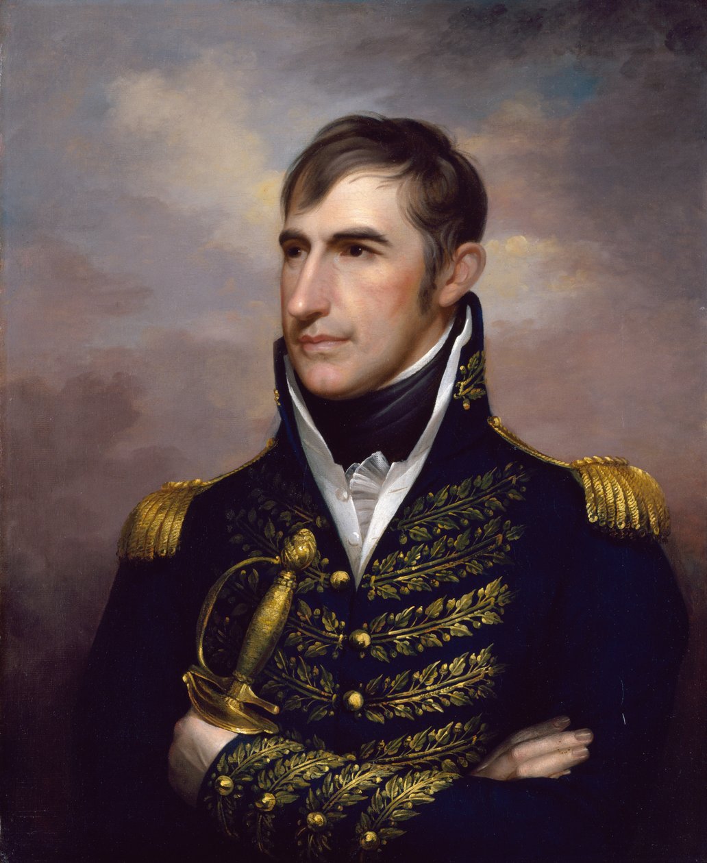 William Henry Harrison af Rembrandt Peale