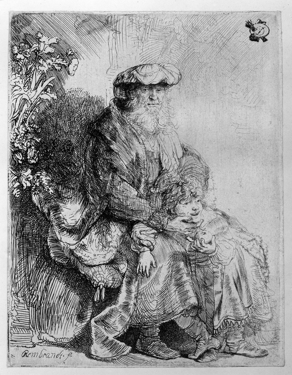 Abraham holder den unge Isak, c.1637 af Rembrandt van Rijn