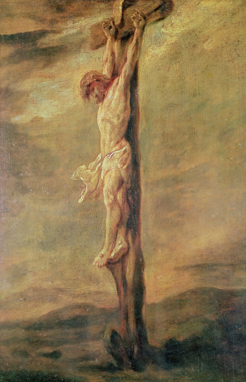 Kristus på korset, ca. 1646 af Rembrandt van Rijn