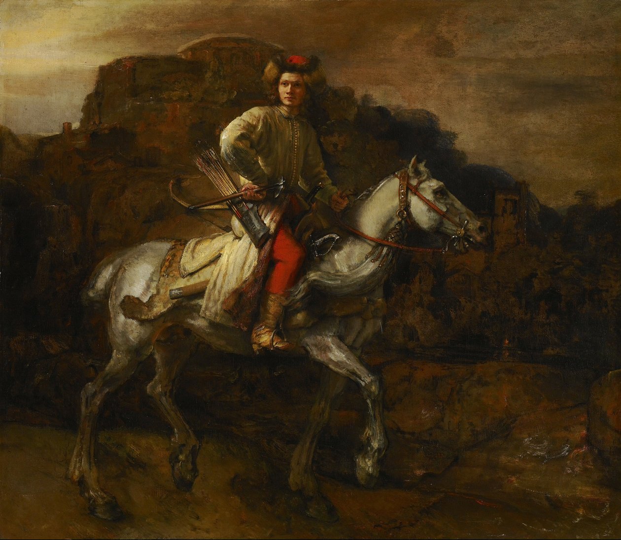 Den polske rytter af Rembrandt van Rijn