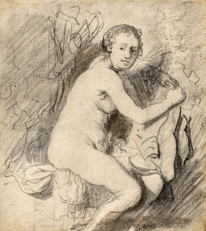 Diana ved badet af Rembrandt van Rijn