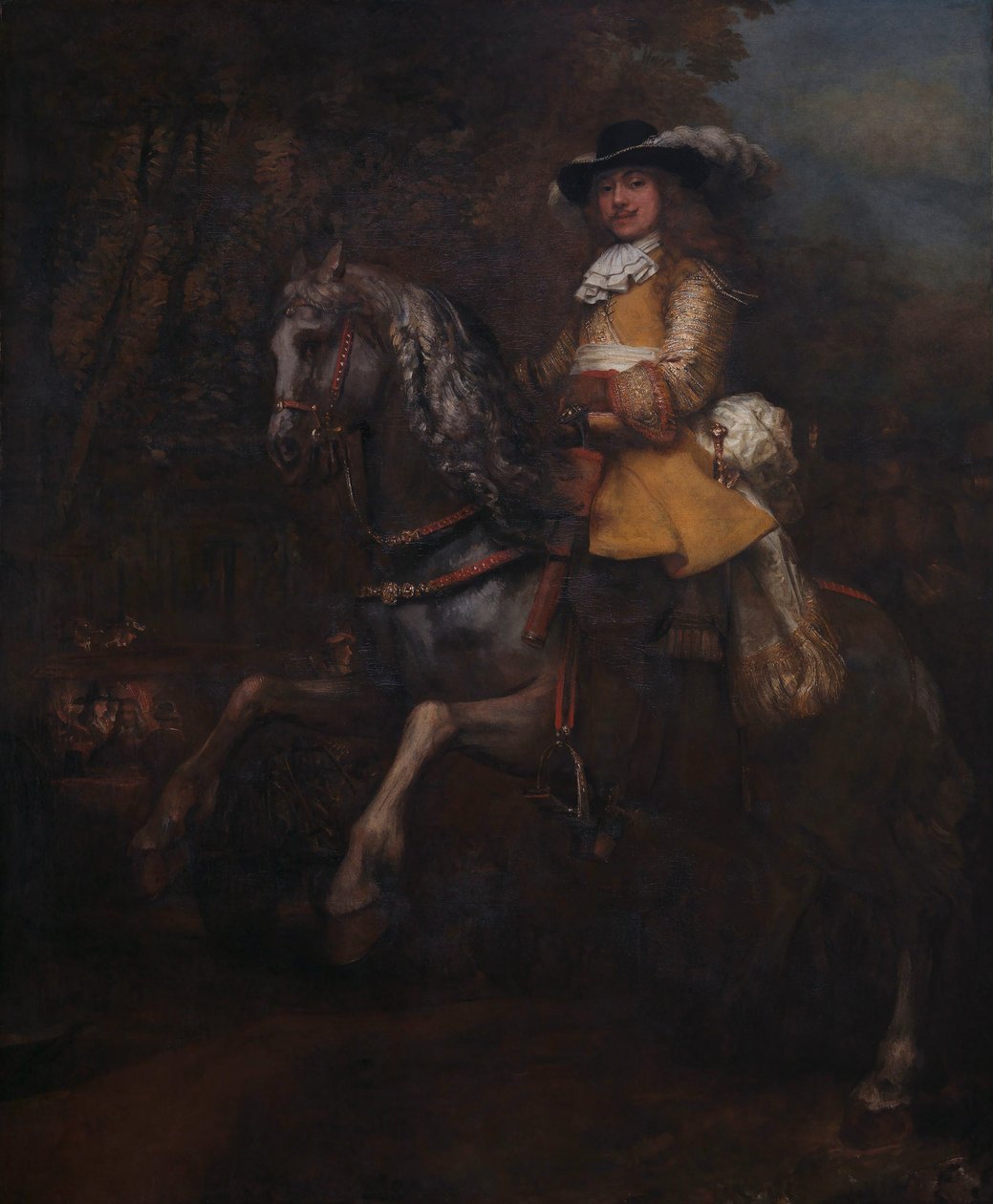 Frederick Rihel til hest af Rembrandt van Rijn