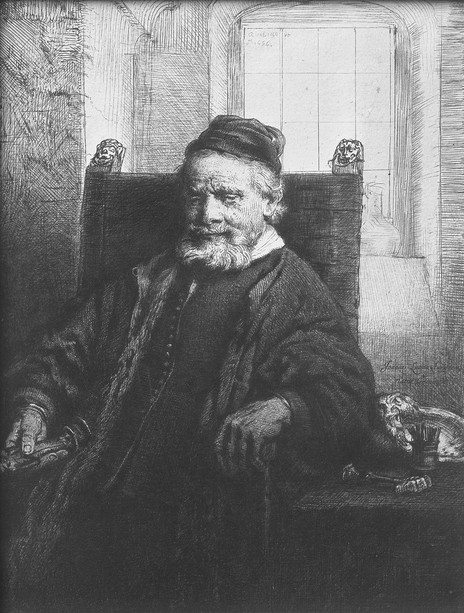 Jean Lutma, 1656 af Rembrandt van Rijn