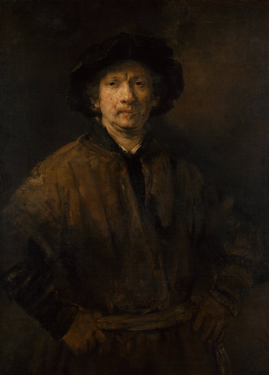Stort selvportræt af Rembrandt van Rijn