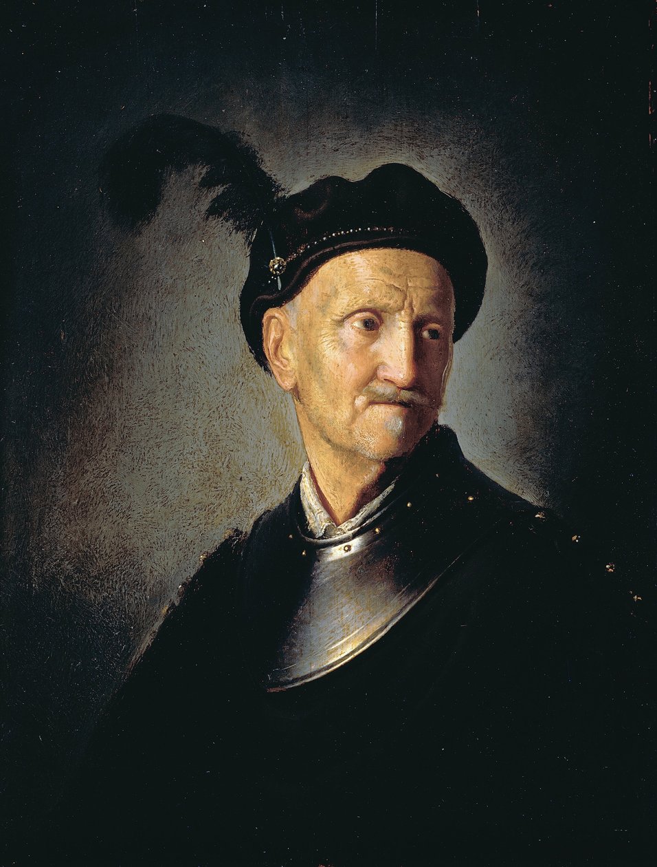 Mand i rustning af Rembrandt van Rijn