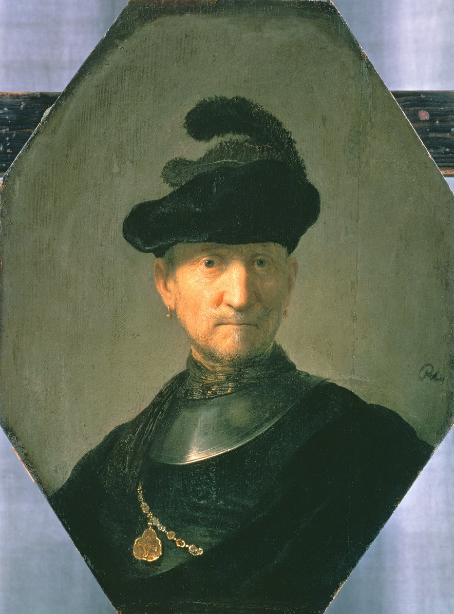 Gamle Kriger, 1629 af Rembrandt van Rijn