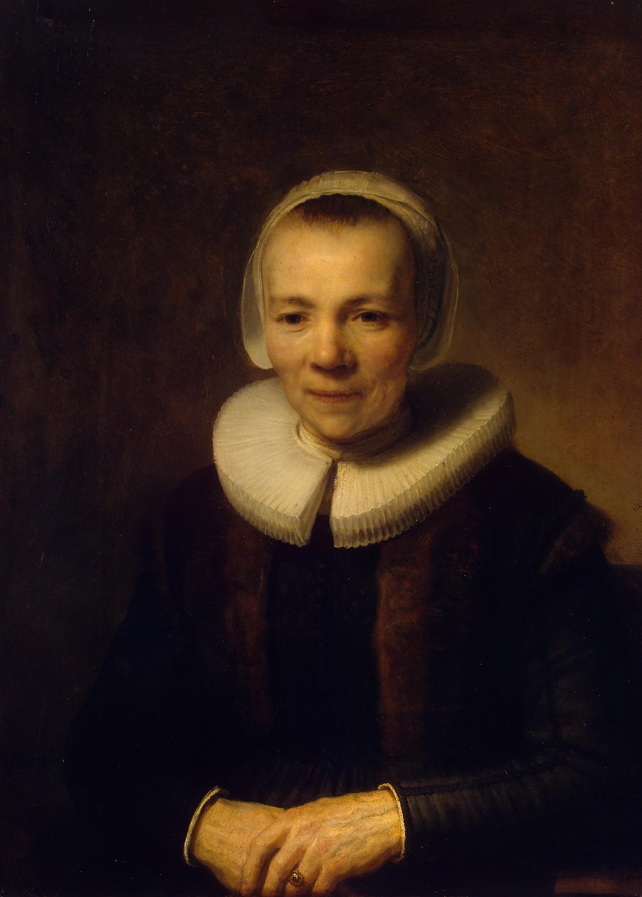 Portræt af Baertje Martens af Rembrandt van Rijn