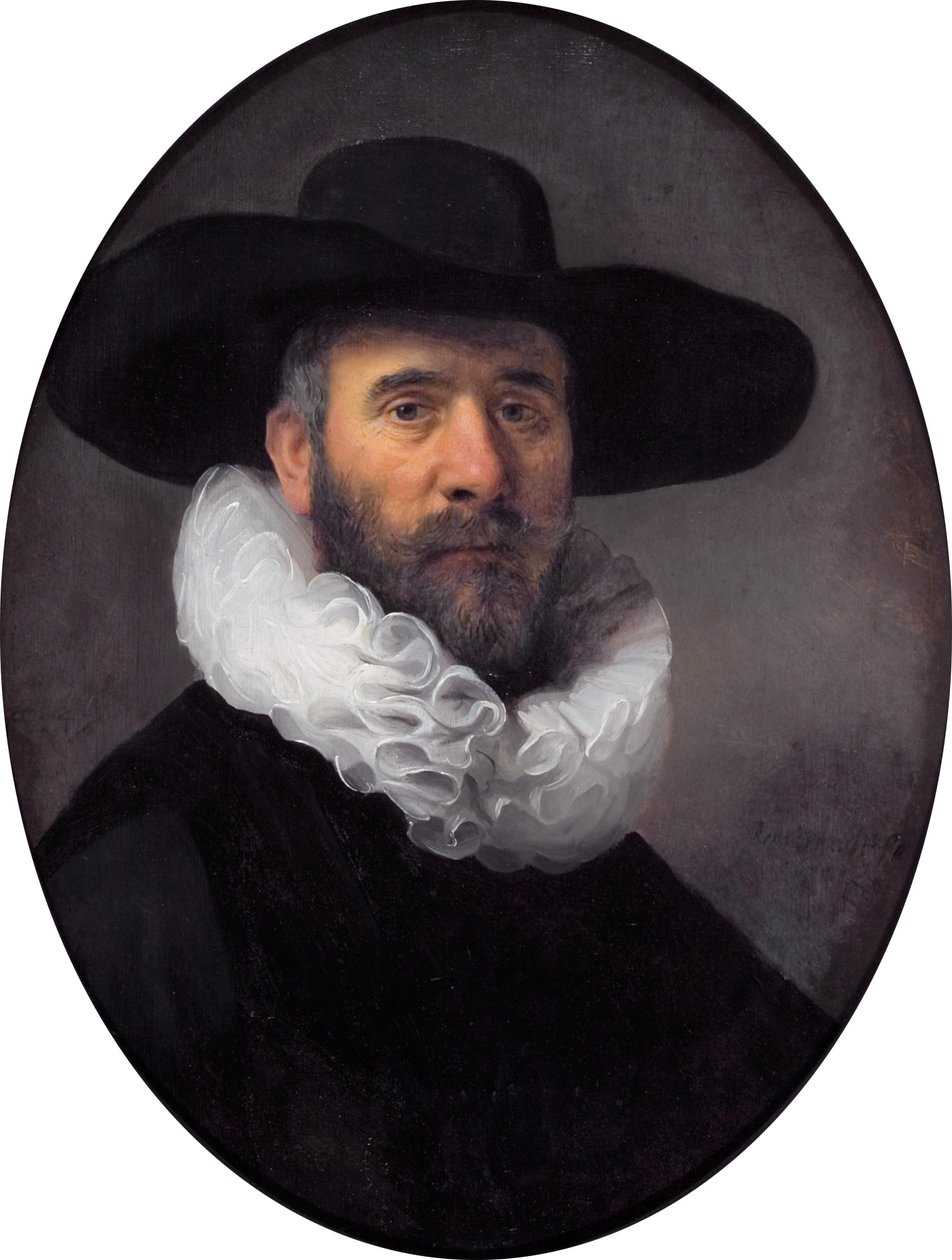 Portræt af Dirck Jansz af Rembrandt van Rijn