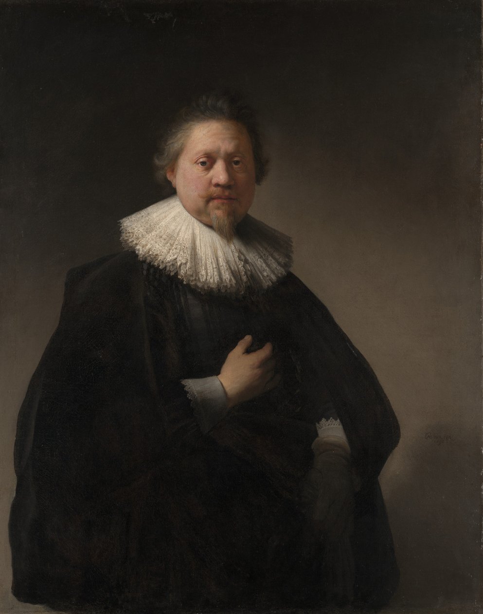 Portræt af en mand, sandsynligvis medlem af Van Beresteyn -familien af Rembrandt van Rijn