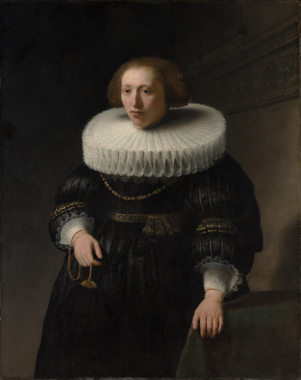 Portræt af en kvinde af Rembrandt van Rijn