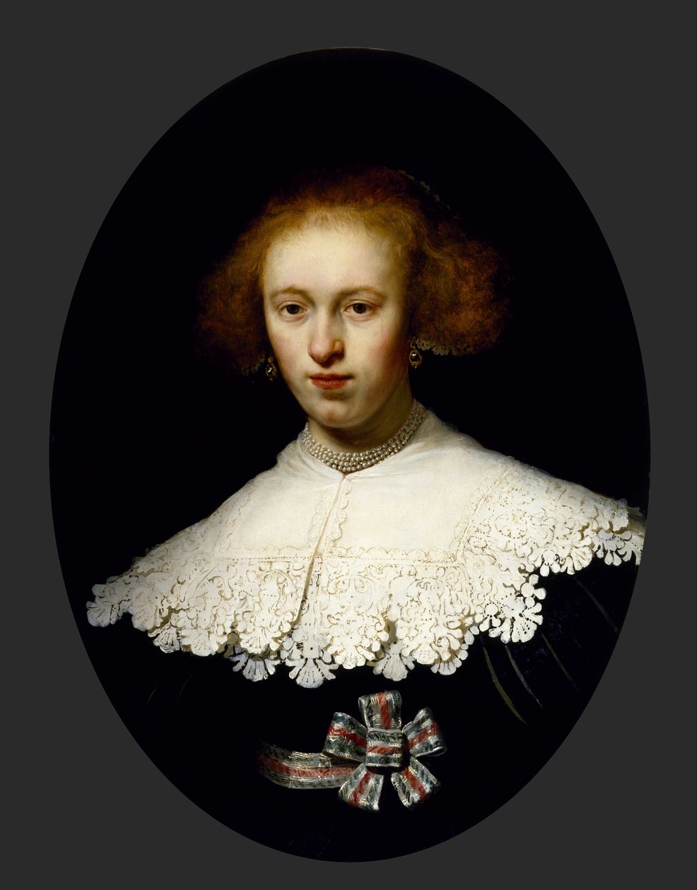 Portræt af en ung kvinde af Rembrandt van Rijn