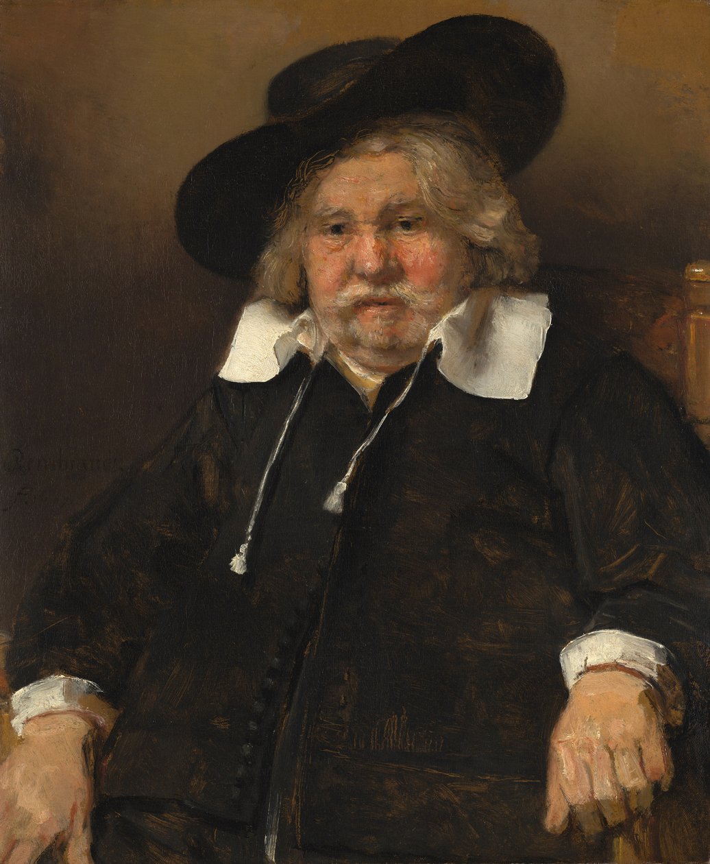 Portræt af en gammel mand, 1667 af Rembrandt van Rijn