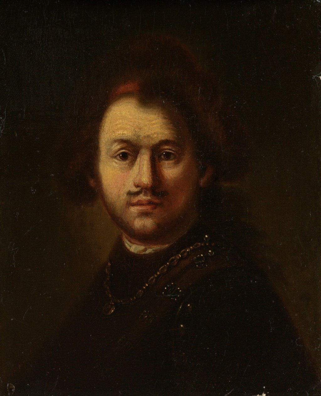 Portræt af Rembrandt Harmensz. fra Rhinen af Rembrandt van Rijn