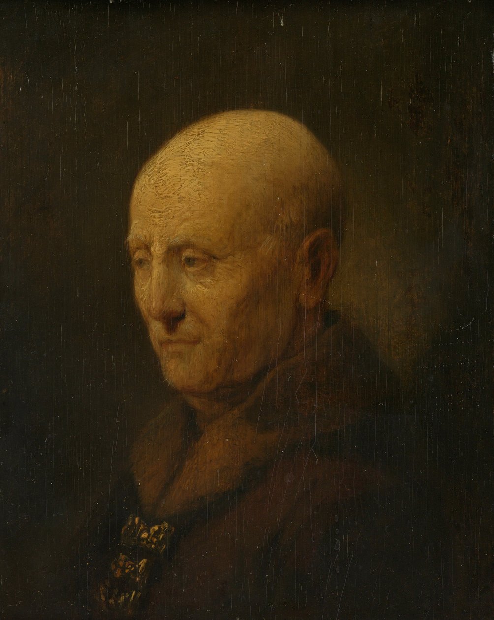 Portræt af en mand af Rembrandt van Rijn