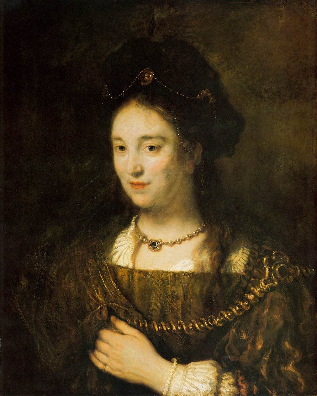 Saskia van Uylenburgh af Rembrandt van Rijn