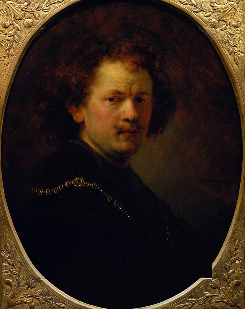 Selvportræt, 1633 af Rembrandt van Rijn