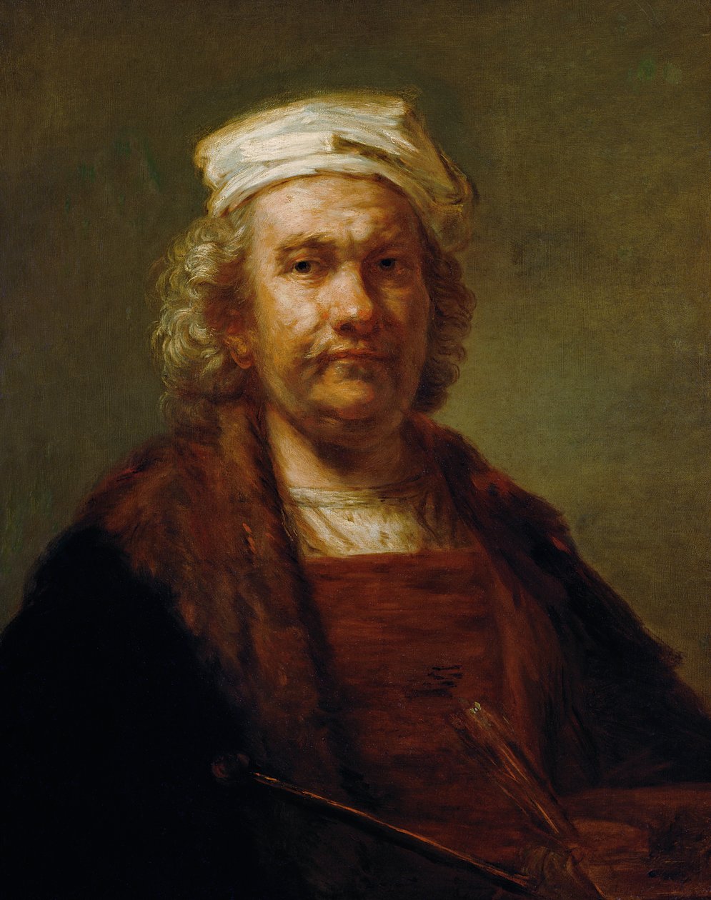 Selvportræt, c.1660-63 af Rembrandt van Rijn