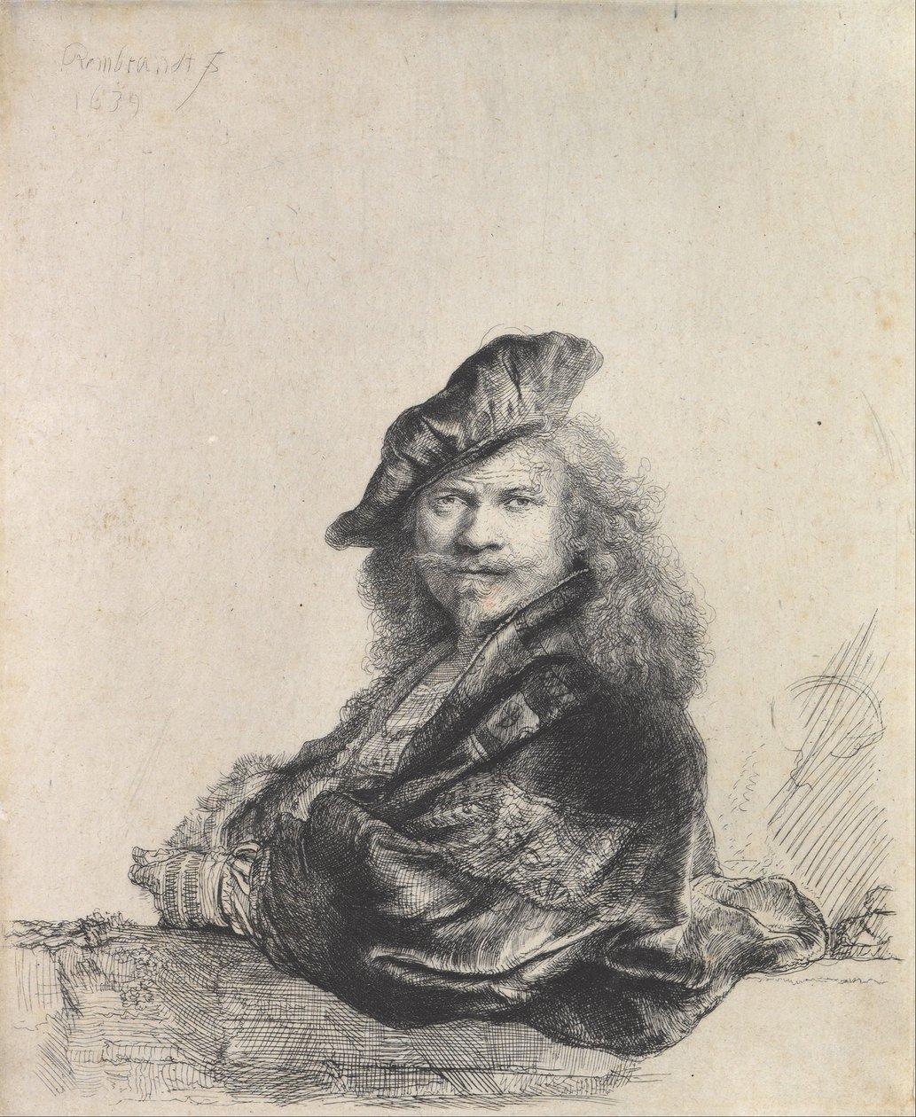 Selvportræt af Rembrandt van Rijn
