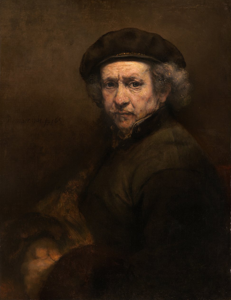 Selvportræt af Rembrandt van Rijn