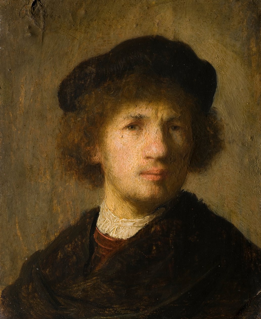 Selvportræt af Rembrandt van Rijn