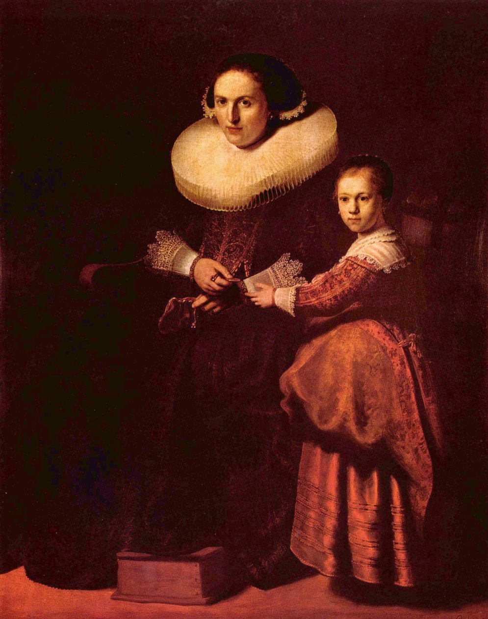Susanna van Collen og hendes datter Anna af Rembrandt van Rijn