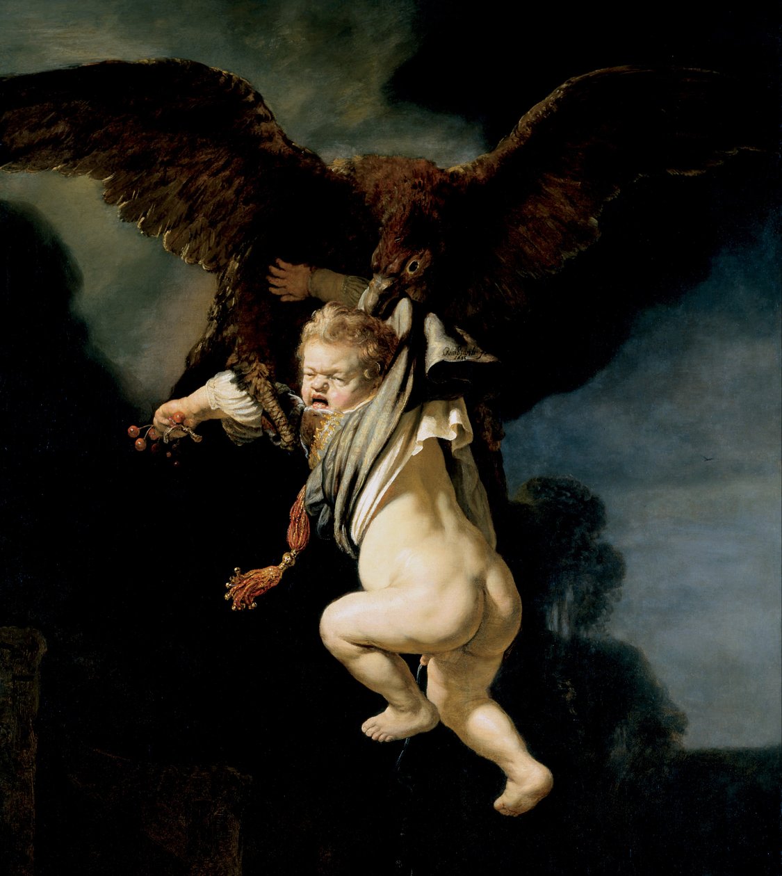 Bortførelsen af Ganymedes af Rembrandt van Rijn