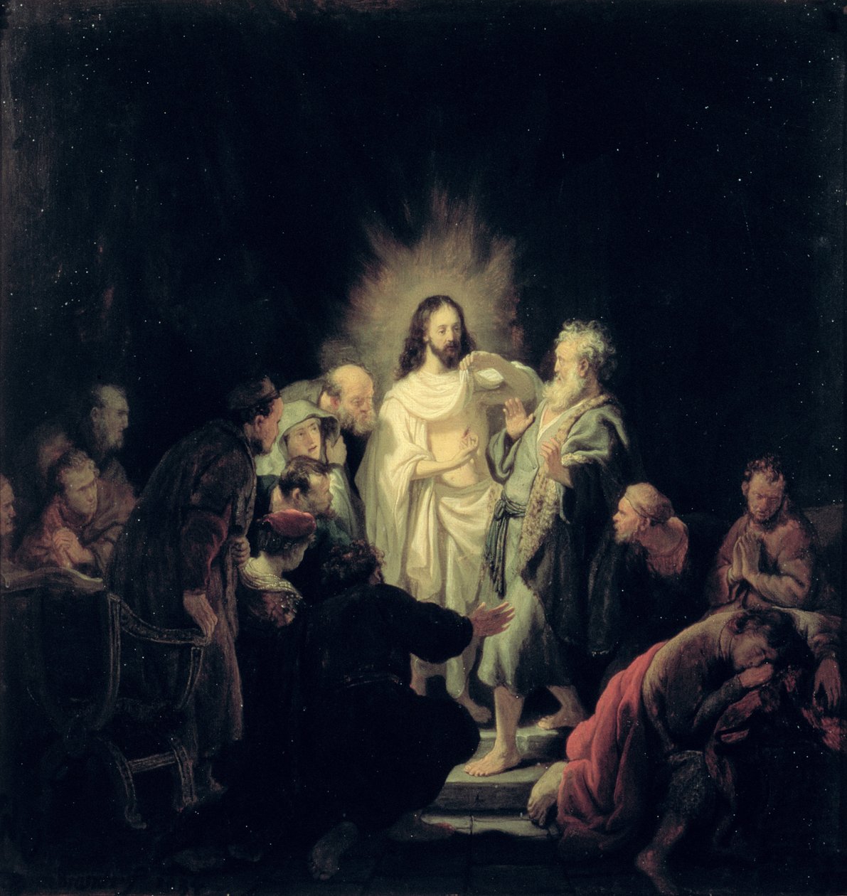 Sankt Thomas Utrolighed af Rembrandt van Rijn