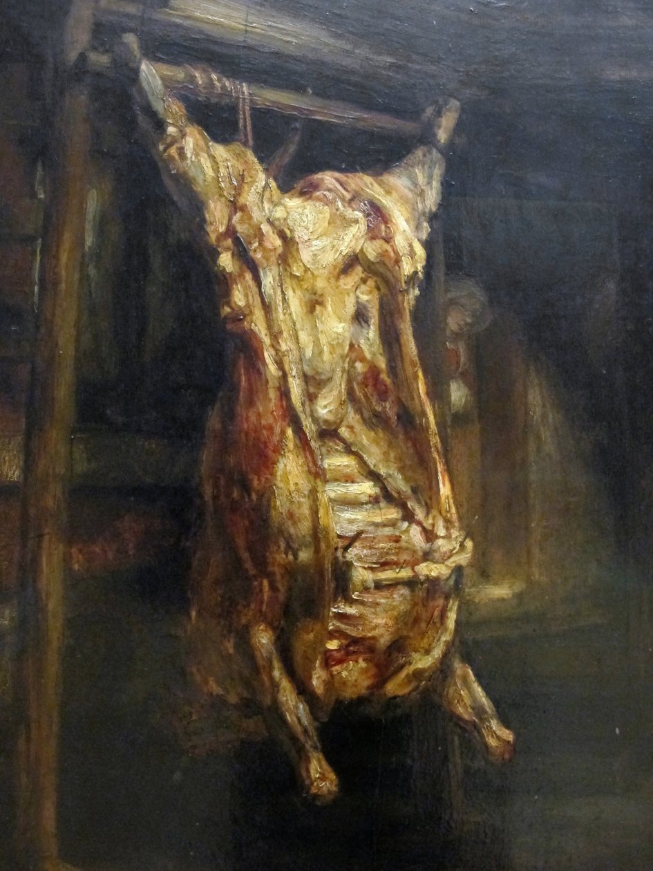 De slagte af Rembrandt van Rijn
