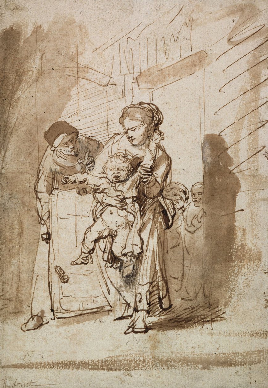 Det uregerlige barn af Rembrandt van Rijn