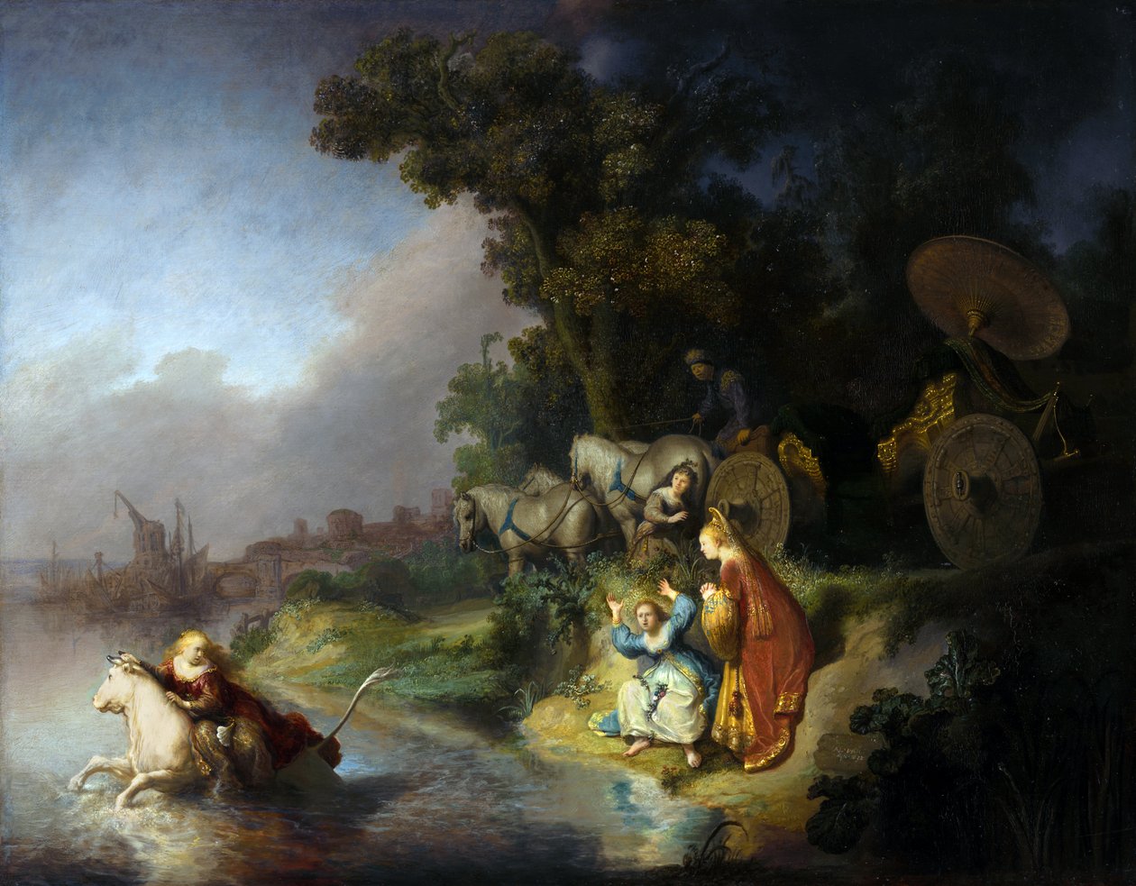 Bortførelsen af Europa af Rembrandt van Rijn