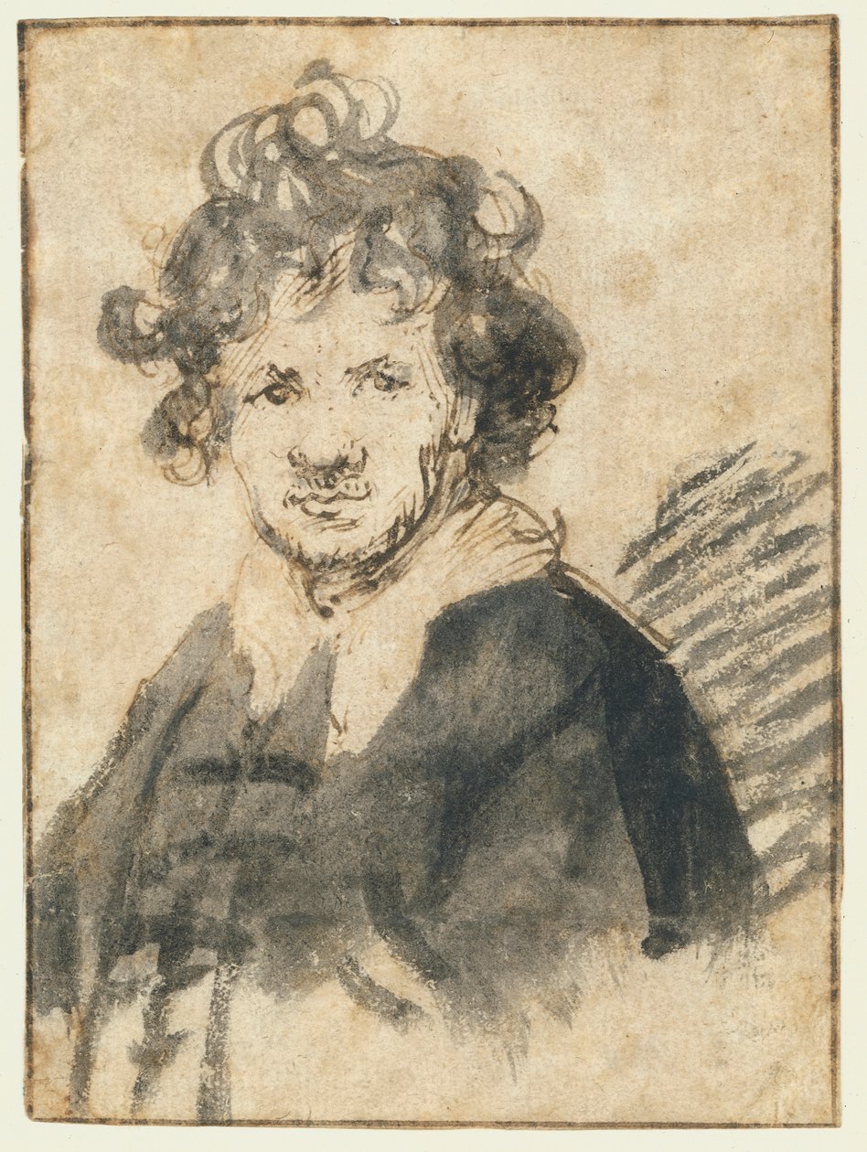 Selvportræt af Rembrandt van Rijn