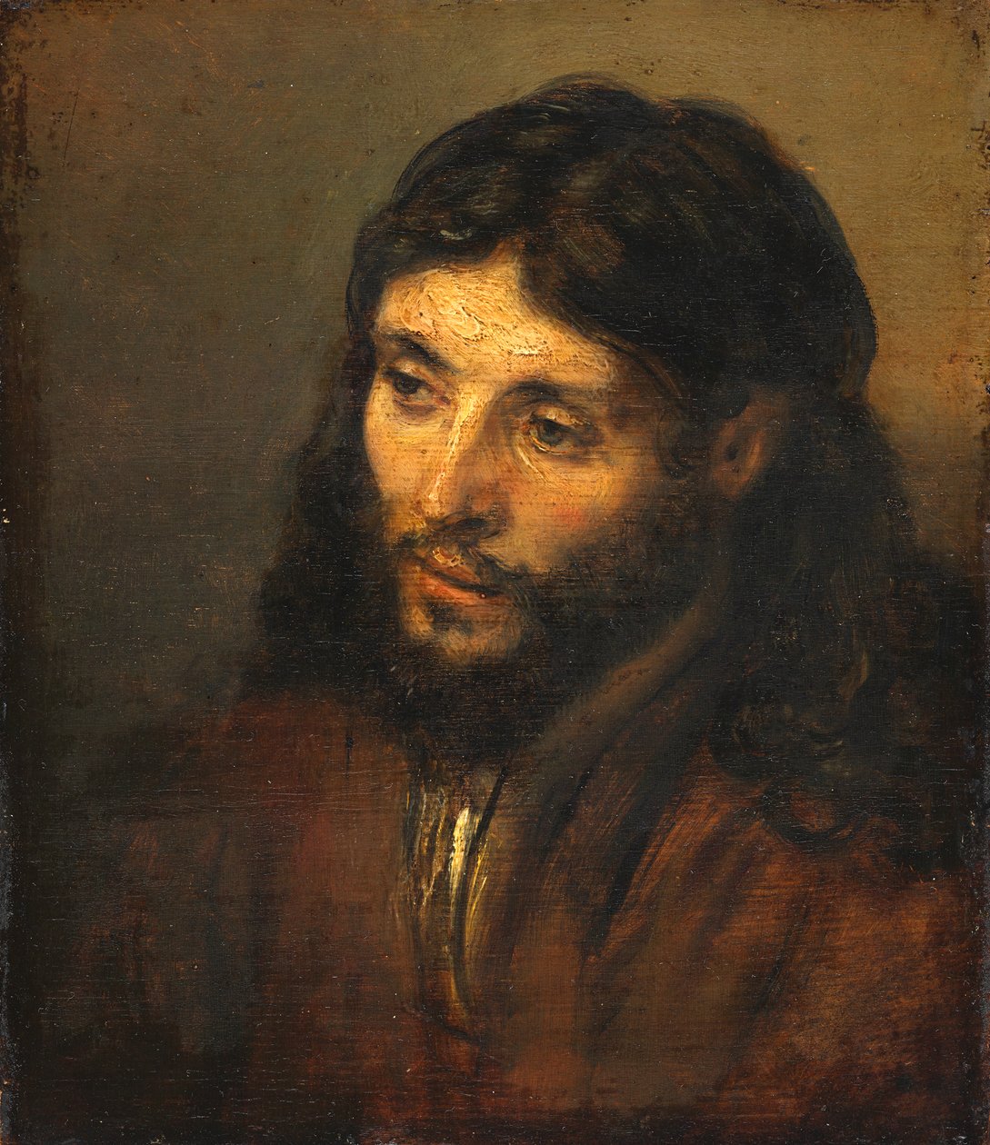 Kristi hoved af Rembrandt