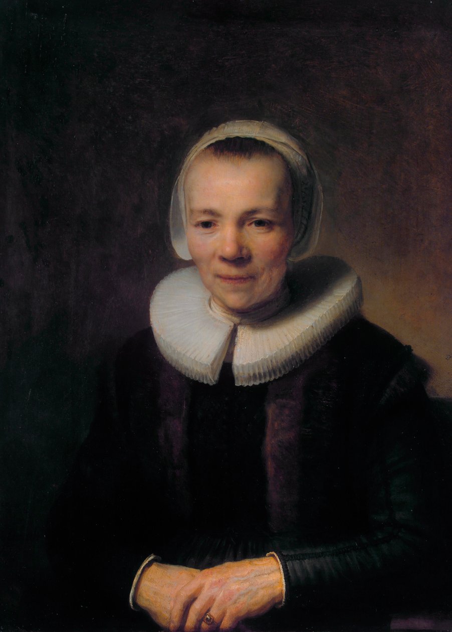 Portræt af Baertje Martens af Rembrandt