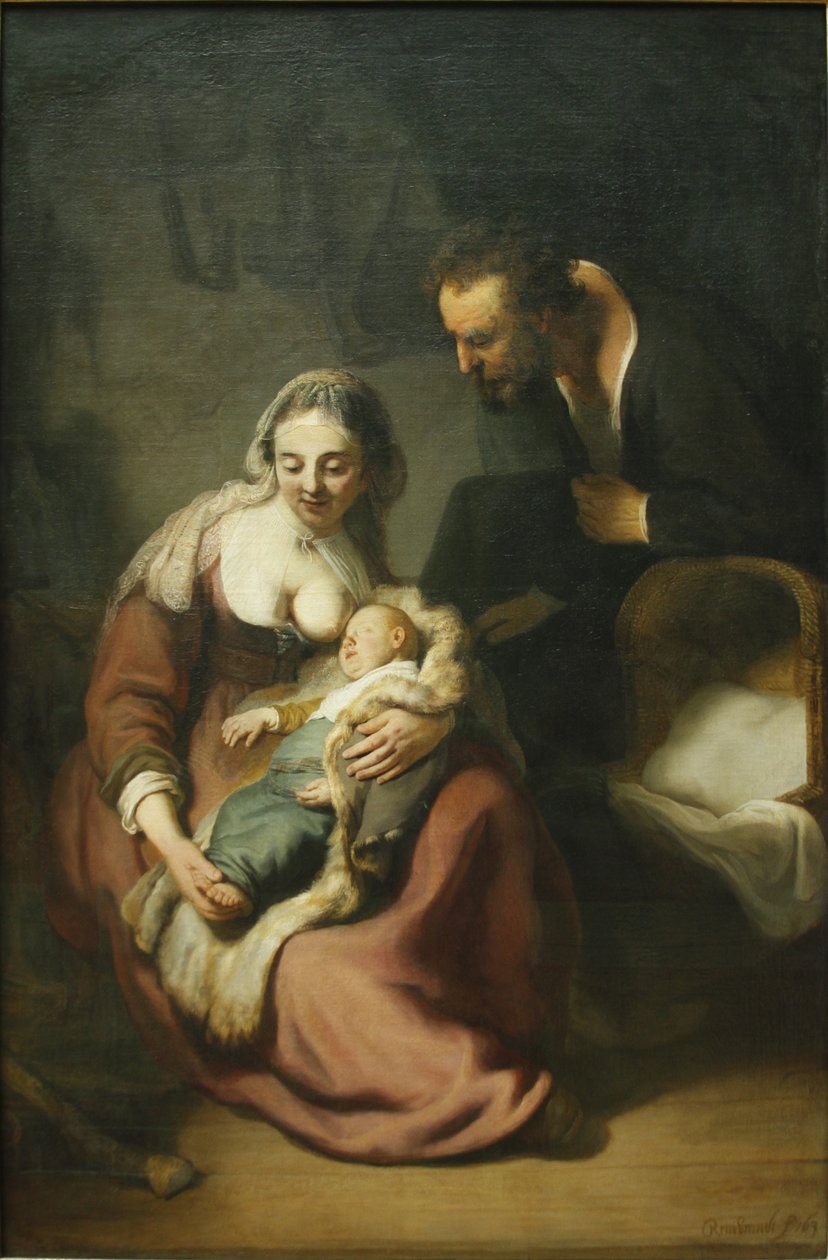 Den hellige familie af Rembrandt