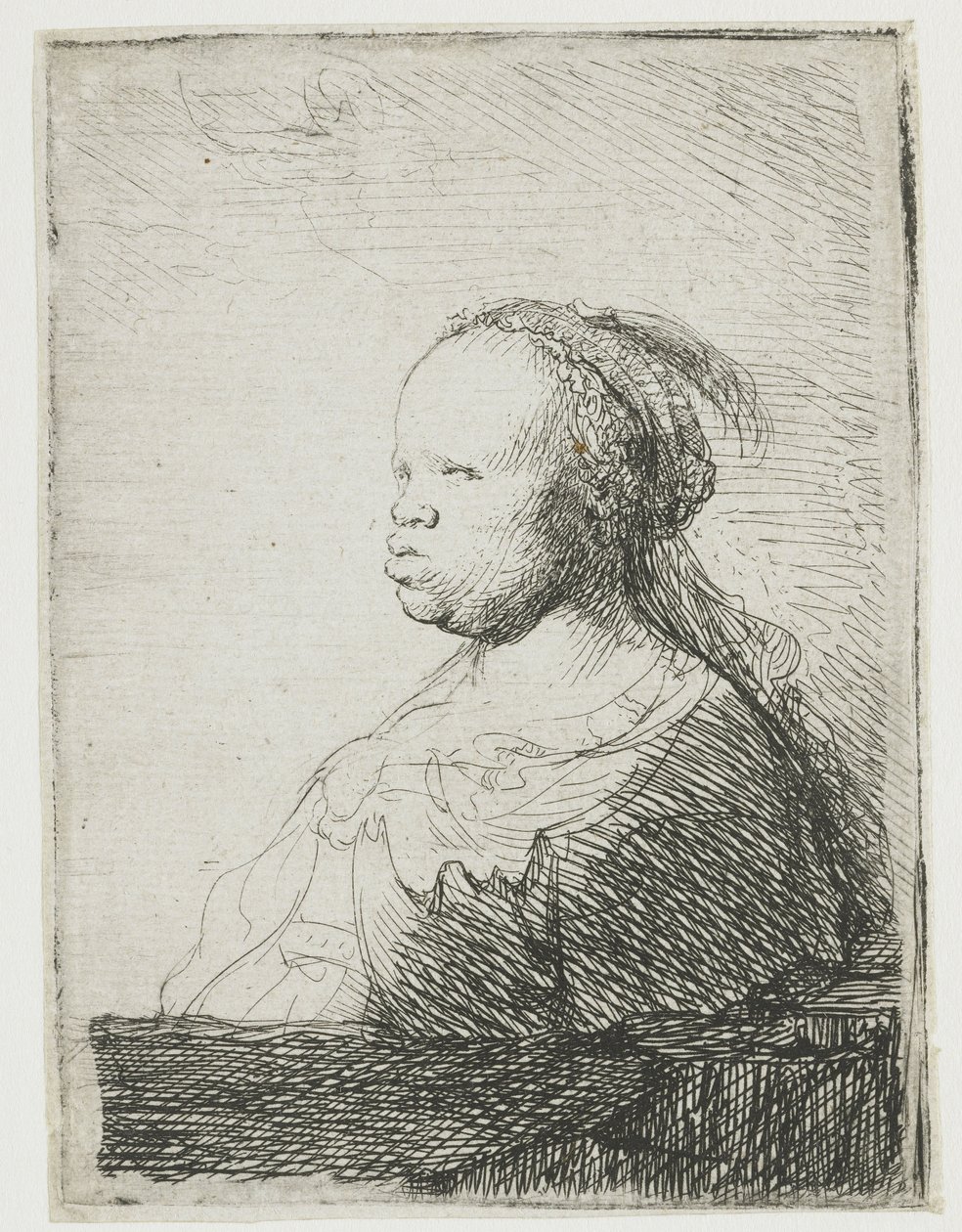 Afrikansk kvinde, 1628-32 af Rembrandt van Rijn