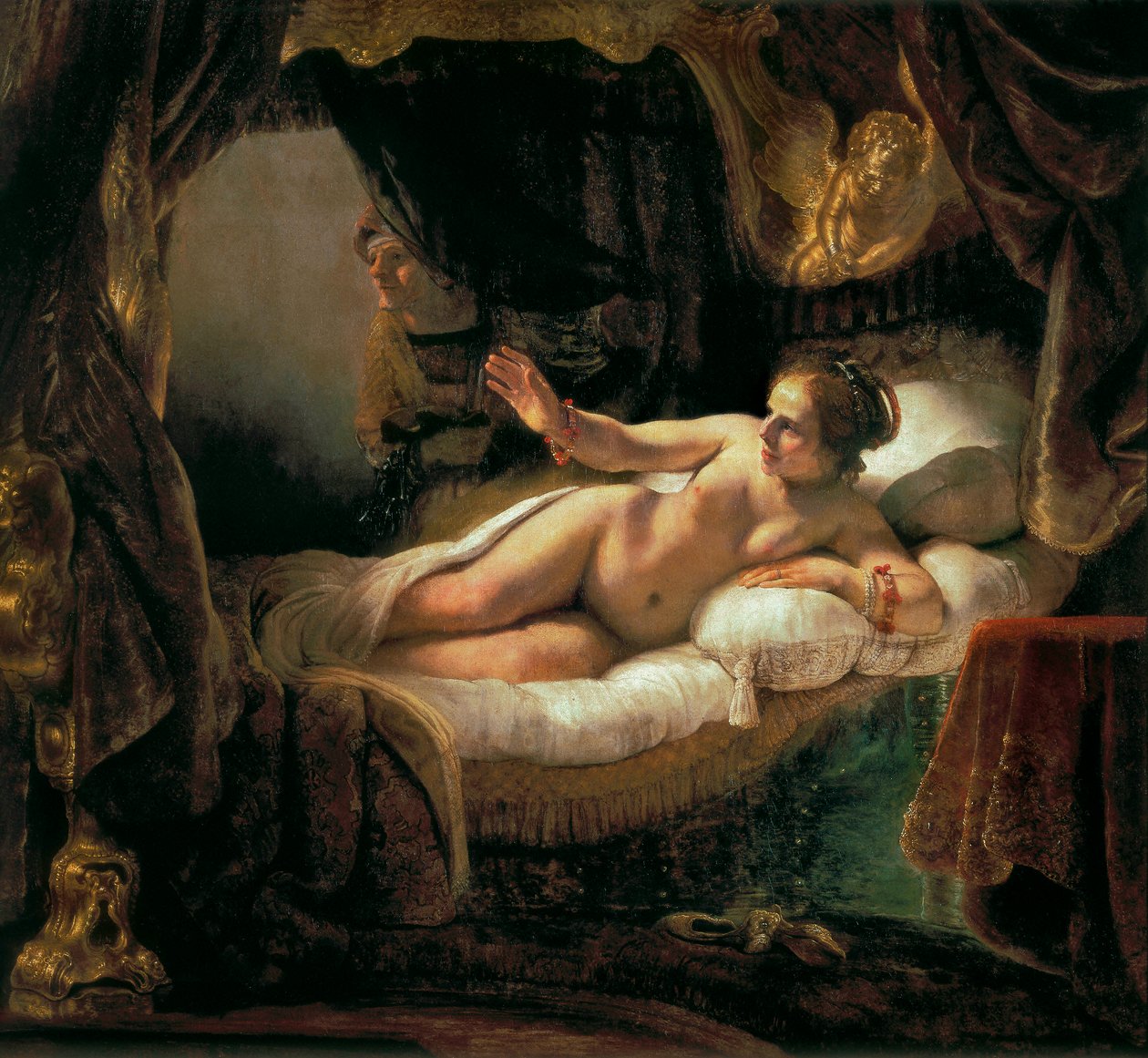 Danae af Rembrandt van Rijn